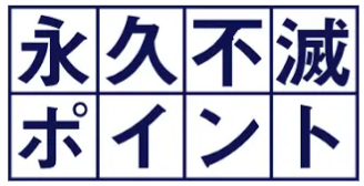 ポイントは有効期限がないからゆっくり貯められる！